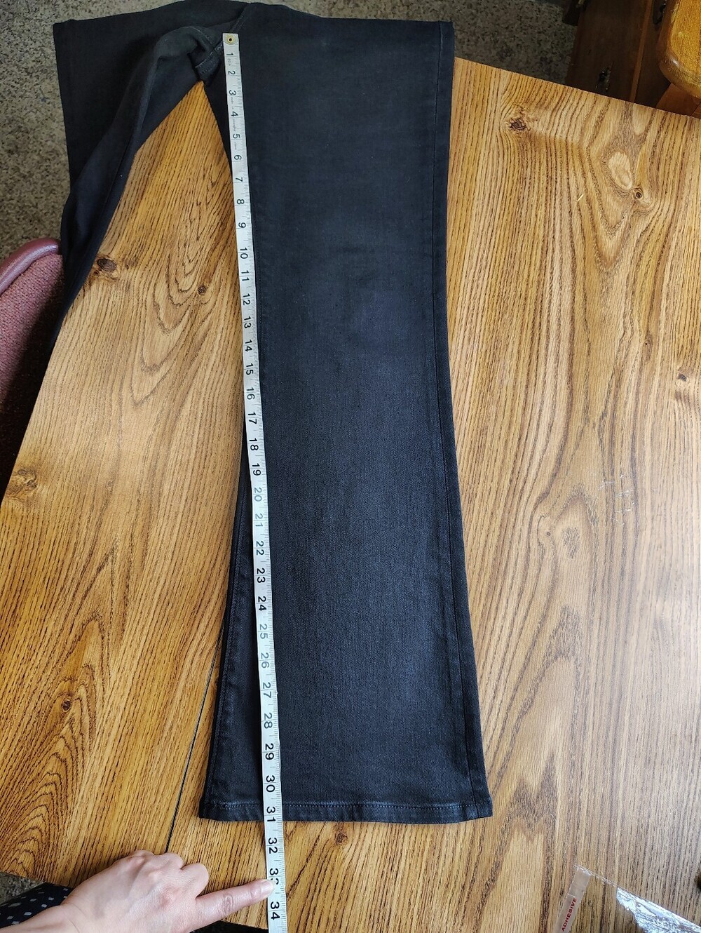 Ann Taylor The Boot Cut High Rise Women's Denim Jeans Black Stretch sz 8. - Picture 15 of 16